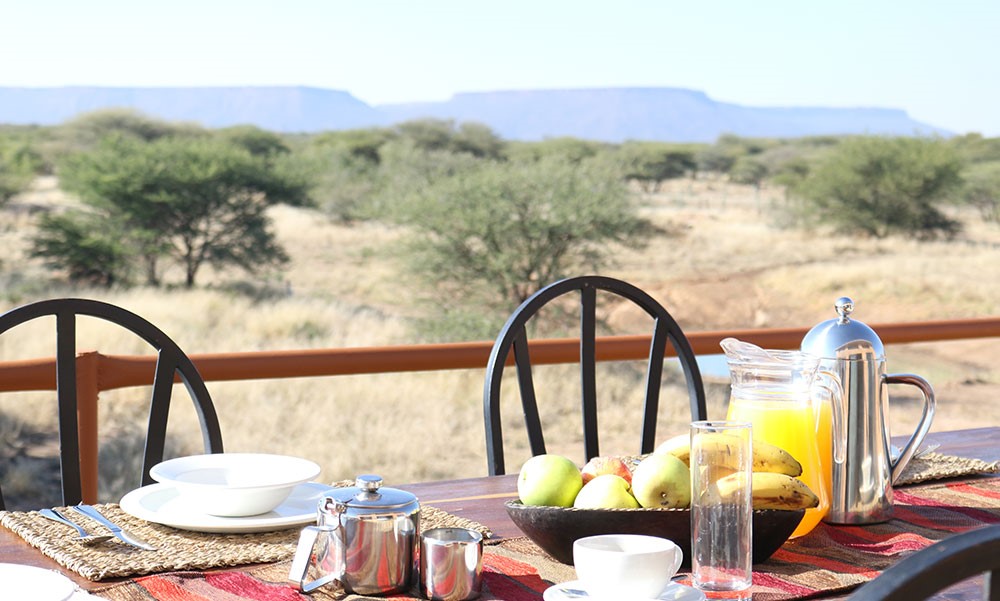 Breakfast view